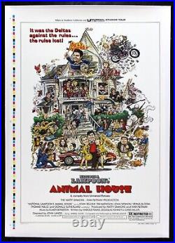 ANIMAL HOUSE? CineMasterpieces PRINTER'S PROOF ORIGINAL MOVIE POSTER RARE 1978