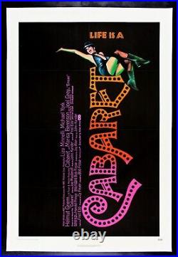 CABARET? CineMasterpieces 1972 LIZA MINNELLI DANCING BROADWAY SHOW MOVIE POSTER