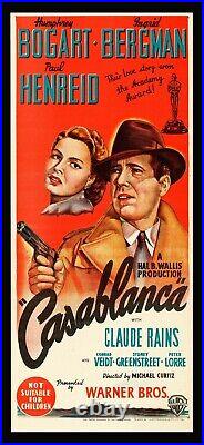 CASABLANCA? CineMasterpieces RARE AUSTRALIAN DAYBILL 1949 MOVIE POSTER