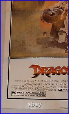 DRAGON SLAYER? CineMasterpieces MEDIEVAL MOVIE POSTER DRAGONSLAYER 1981