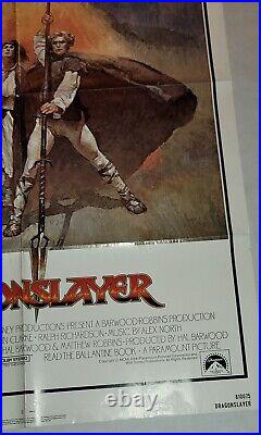 DRAGON SLAYER? CineMasterpieces MEDIEVAL MOVIE POSTER DRAGONSLAYER 1981