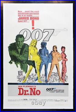 DR. NO? CineMasterpieces ORIGINAL VINTAGE MOVIE POSTER JAMES BOND DOCTOR 1962