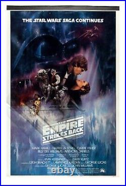 EMPIRE STRIKES BACK CineMasterpieces STAR WARS PRINTERS PROOF MOVIE POSTER 1980