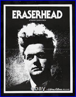 ERASERHEAD? CineMasterpieces DAVID LYNCH VINTAGE ORIGINAL MOVIE POSTER 1977