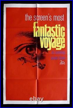 FANTASTIC VOYAGE? CineMasterpieces RARE ADVANCE 1SH VINTAGE MOVIE POSTER 1966