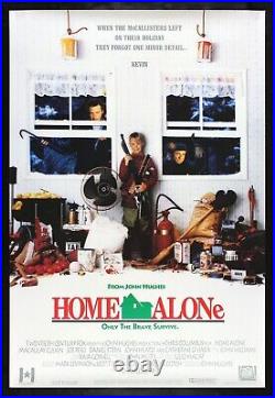 HOME ALONE? CineMasterpieces ORIGINAL RARE DS UK CHRISTMAS MOVIE POSTER 1990