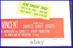 HOT ROD GANG 1958 CineMasterpieces ORIGINAL BAD GIRL CAR Movie Poster N-MINT