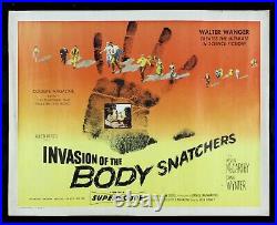 INVASION OF THE BODY SNATCHERS? CineMasterpieces ORIGINAL MOVIE POSTER 1956