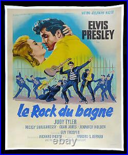 JAILHOUSE ROCK CineMasterpieces FRANCE ORIGINAL MOVIE POSTER ELVIS PRESLEY 1957