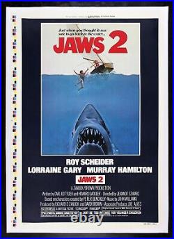 JAWS 2? CineMasterpieces RARE UNRELEASED ART PRINTER'S PROOF MOVIE POSTER 1978