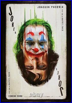 JOKER? CineMasterpieces ORIGINAL RARE INTL ADVANCE TEASER DS MOVIE POSTER 2019