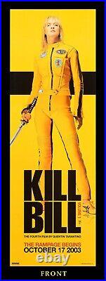 KILL BILL? CineMasterpieces DS RARE UK DOOR PANEL SAMURAI MOVIE POSTER 2003