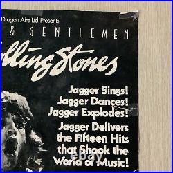 LADIES & GENTLEMEN THE ROLLING STONES CineMasterpieces ORIGINAL MOVIE POSTER