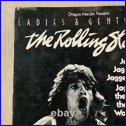 LADIES & GENTLEMEN THE ROLLING STONES CineMasterpieces ORIGINAL MOVIE POSTER