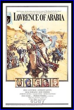 LAWRENCE OF ARABIA? CineMasterpieces 1962 NM-M ORIGINAL VINTAGE MOVIE POSTER