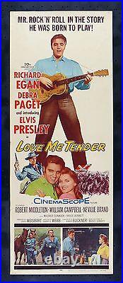 LOVE ME TENDER CineMasterpieces ORIGINAL MOVIE POSTER ELVIS PRESLEY 1956