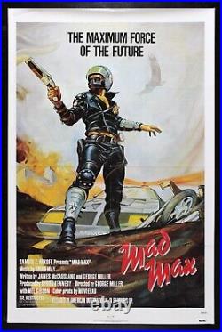 MAD MAX? CineMasterpieces ORIGINAL VINTAGE MOVIE POSTER 1983R