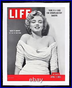 MARILYN MONROE? CineMasterpieces ORIGINAL 1952 LIFE MAGAZINE NEWSSTAND POSTER