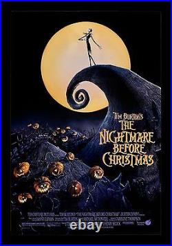 NIGHTMARE BEFORE CHRISTMAS? CineMasterpieces VINTAGE ORIGINAL MOVIE POSTER 1993