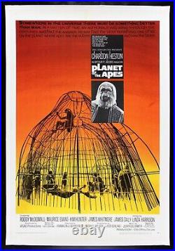 PLANET OF THE APES? CineMasterpieces ORIGINAL VINTAGE MOVIE POSTER 1968