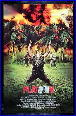 PLATOON? CineMasterpieces RARE INTL 1SH ORIGINAL MOVIE POSTER ROLLED NM C9