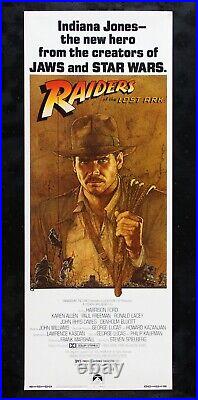 RAIDERS OF THE LOST ARK? CineMasterpieces ORIGINAL MOVIE POSTER NOT FAKE 1981