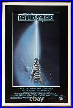 RETURN OF THE JEDI? CineMasterpieces ORIGINAL MOVIE POSTER STAR WARS 1983