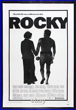 ROCKY? CineMasterpieces ORIGINAL VINTAGE MOVIE POSTER BOXER BOXING 1976