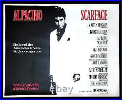 SCARFACE? CineMasterpieces SUBWAY HUGE GANGSTER ORIGINAL MOVIE POSTER RARE 1983