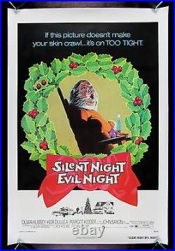 SILENT NIGHT EVIL NIGHT CineMasterpieces BLACK CHRISTMAS MOVIE POSTER 1974