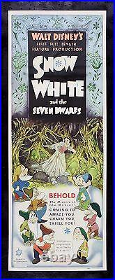 SNOW WHITE AND THE 7 SEVEN DWARFS? CineMasterpieces MOVIE POSTER DISNEY 1937