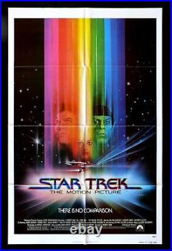 STAR TREK? CineMasterpieces 1SH ORIGINAL MOVIE POSTER ADVANCE NM-M SPACE 1979