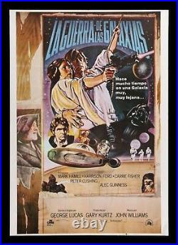 STAR WARS? CineMasterpieces ORIGINAL VERY RARE SPANISH MOVIE POSTER 1979R