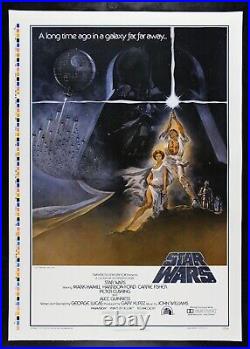 STAR WARS? CineMasterpieces STYLE A PMS PRINTER'S PROOF MOVIE POSTER RARE 1977