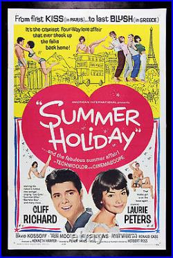 SUMMER HOLIDAY CineMasterpieces ORIGINAL MOVIE POSTER 1963 HEART LOVE