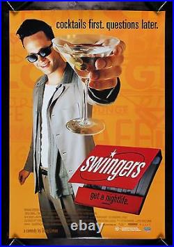 SWINGERS CineMasterpieces LAS VEGAS MOVIE POSTER 1996 COOL VINCE VAUGHN MARTINI