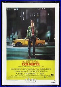 TAXI DRIVER? CineMasterpieces ORIGINAL MOVIE POSTER DENIRO MARTIN SCORSESE 1976