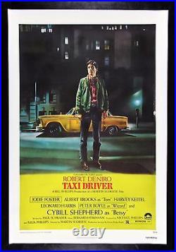 TAXI DRIVER? CineMasterpieces ORIGINAL MOVIE POSTER DENIRO SCORSESE 1976