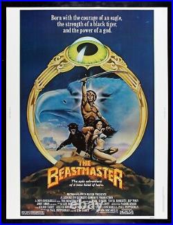 THE BEASTMASTER? CineMasterpieces ORIGINAL MOVIE POSTER BEAST MASTER 1982