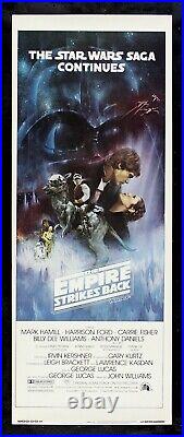 THE EMPIRE STRIKES BACK? CineMasterpieces STAR WARS ORIGINAL MOVIE POSTER 1980