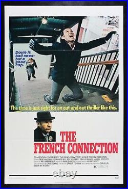 THE FRENCH CONNECTION? CineMasterpieces VINTAGE ORIGINAL MOVIE POSTER 1971