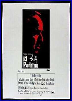 THE GODFATHER? CineMasterpieces EL PADRINO SPANISH ORIGINAL MOVIE POSTER 1972