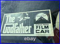 THE GODFATHER? CineMasterpieces ORIGINAL MOVIE POSTER FILM CAR PLACARD 1972