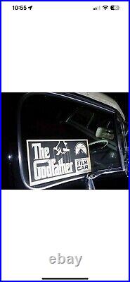 THE GODFATHER? CineMasterpieces ORIGINAL MOVIE POSTER FILM CAR PLACARD 1972