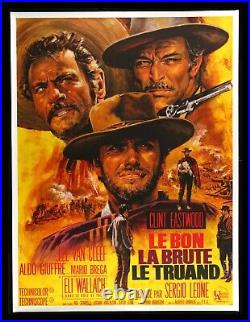 THE GOOD THE BAD AND THE UGLY? CineMasterpieces CLINT EASTWOOD MOVIE POSTER