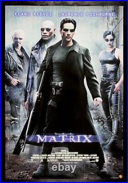 THE MATRIX? CineMasterpieces ORIGINAL VIDEO MOVIE POSTER KEANU REEVES 1999