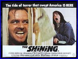 THE SHINING? CineMasterpieces UK BRITISH HORROR KUBRICK MOVIE POSTER 1980