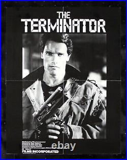 THE TERMINATOR? CineMasterpieces ORIGINAL COLLEGE ROADSHOW MOVIE POSTER 1985