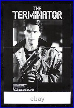 THE TERMINATOR? CineMasterpieces ORIGINAL COLLEGE ROADSHOW MOVIE POSTER 1985