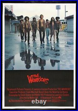 THE WARRIORS? CineMasterpieces RARE UK MOVIE POSTER GANG VIOLENCE FIGHTING 1979